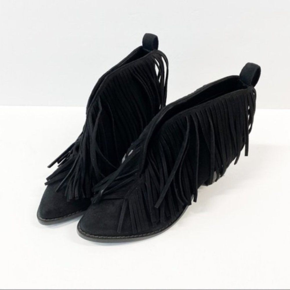 Size 7 Suede Ankle Booties